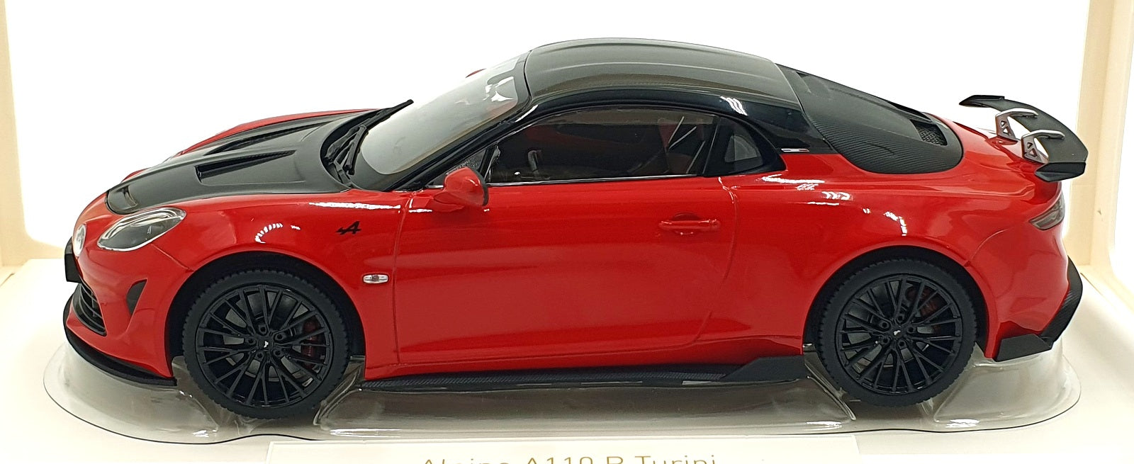 Norev 1/18 Scale Diecast 185443 - 2025 Alpine A110 R Turini - Seismic Red