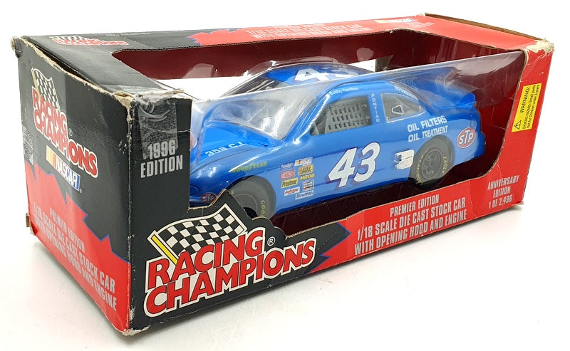 Racing Champions 1/18 Scale - 09400E Pontiac Stock Car #43 Bobby Hamilton