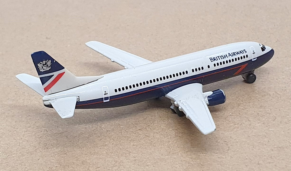 Herpa Appx 7.5cm Long Diecast H3740 - Boeing 737-400 British Airways