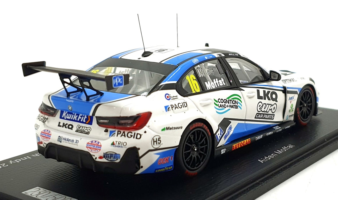 Spark 1/43 Scale UK034 - BMW 330i BTCC #99 Brands Hatch Indy Race 3 1st 2025