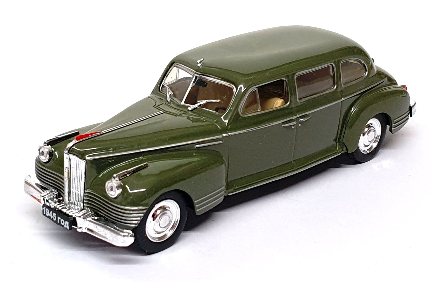 Haw Abtonpom Russian Diecast 1/43 Scale P106 - ZIS 110 - Olive Green