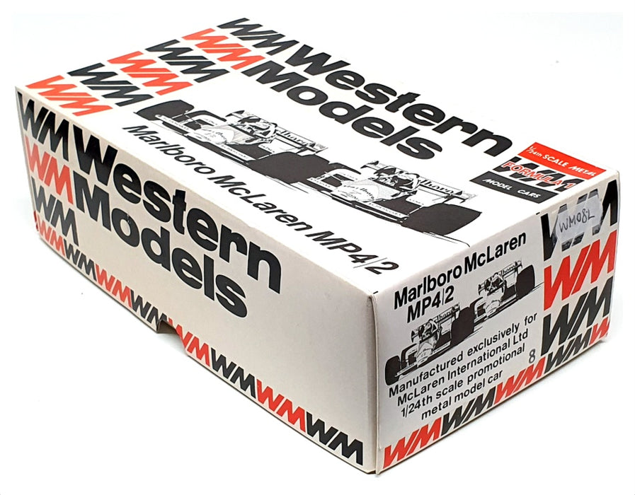Western Models 1/24 Scale WM08L - F1 McLaren MP4/2 #8 Lauda - Red/White