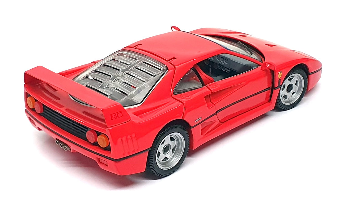 Franklin Mint 1/24 Scale Diecast 17626Z - 1989 Ferrari F40 - Red