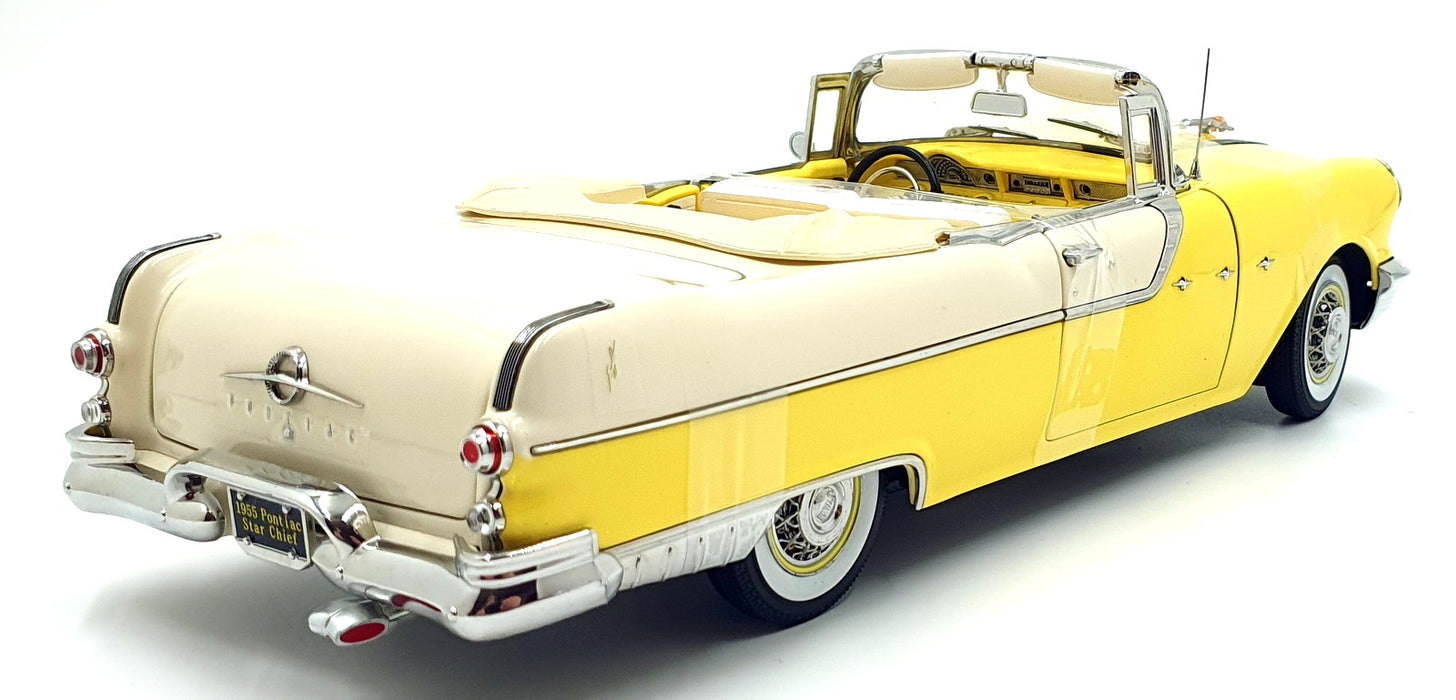 Sun Star 1/18 Diecast 5059 - 1955 Pontiac Star Chief  Open Convertible