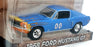 Greenlight 1/64 Scale 30328 - 1968 Ford Mustang GT #00 - Silver Wheels
