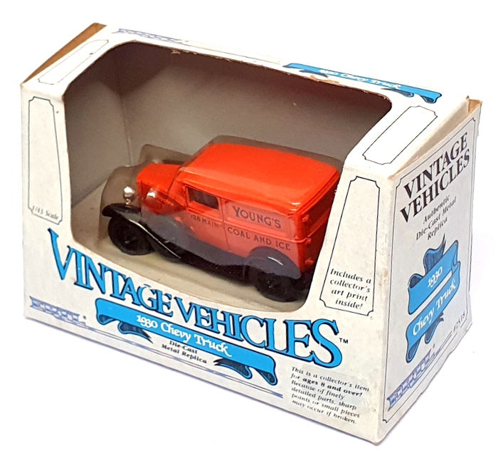 Ertl 1/43 Scale 2518 - 1939 Chevrolet Truck Young's Coal & Ice - Orange