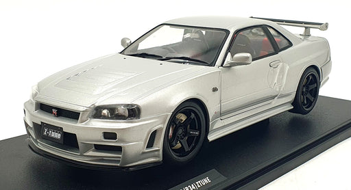Solido 1/18 Scale S1804312 - 1999 Nissan Skyline GT-R (R34) Ztune - Silver