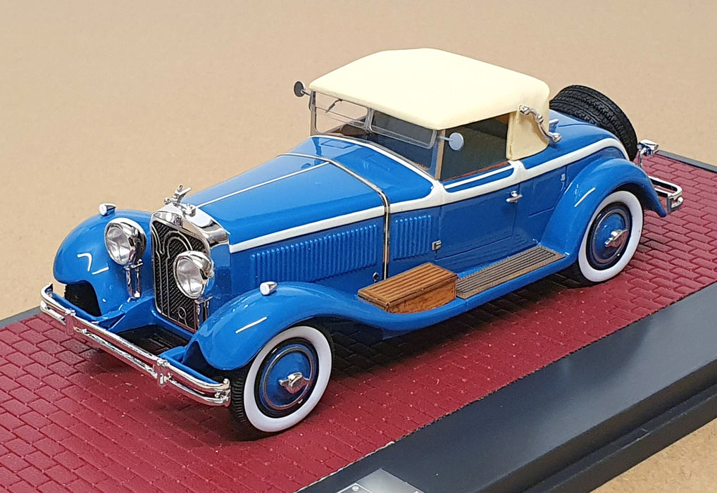 Matrix 1/43 Scale MX40907-012 - 1929 Isotta Fraschini 8A SS Castagna - Blue