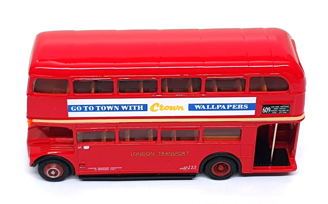 EFE 1/76 Scale 15632A - AEC RM Routemaster London Bus L.O.T.S Rt. 609 - Red