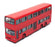 ABC Model 1/76 Scale 000805 - MCW Metrobus 12m 3-Axle Superbus - Red