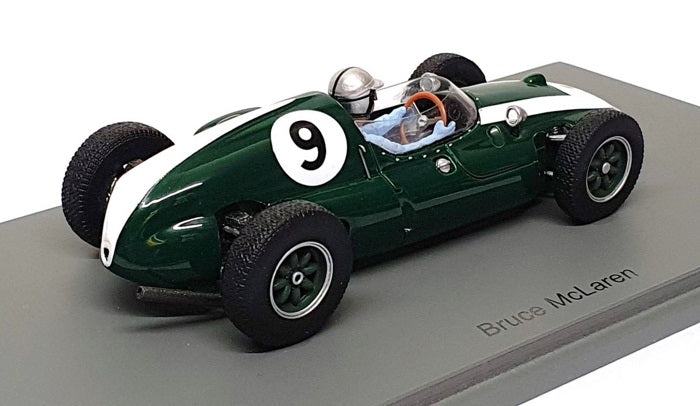Spark 1/43 Scale S8040 - F1 Cooper T51 #9 Winner US GP 1959 Bruce McLaren