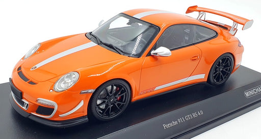 Minichamps 1/18 Scale 155 062224 Porsche 911 GT3 RS 4.0 2011 - Orange