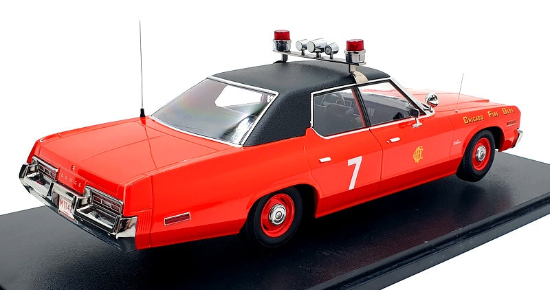 KK Scale 1/18 Scale KKDC181125 - 1974 Dodge Monaco - Chicago Fire Department