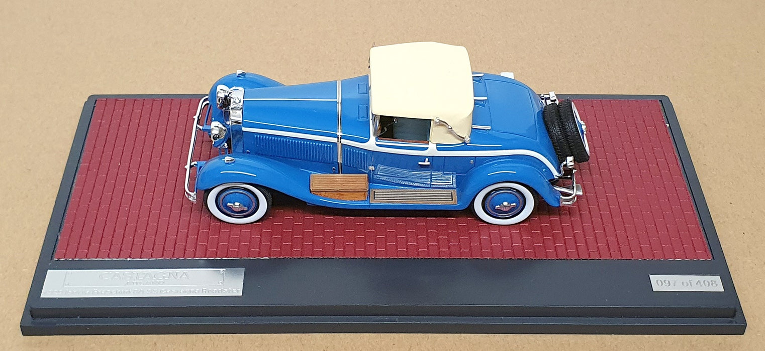 Matrix 1/43 Scale MX40907-012 - 1929 Isotta Fraschini 8A SS Castagna - Blue