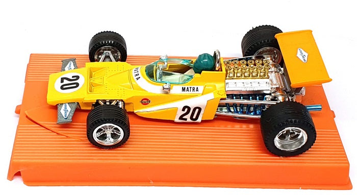 Mattel Mebetoys Appx 14cm Long Diecast 6670 - F1 Matra MS 120 #20 - Yellow