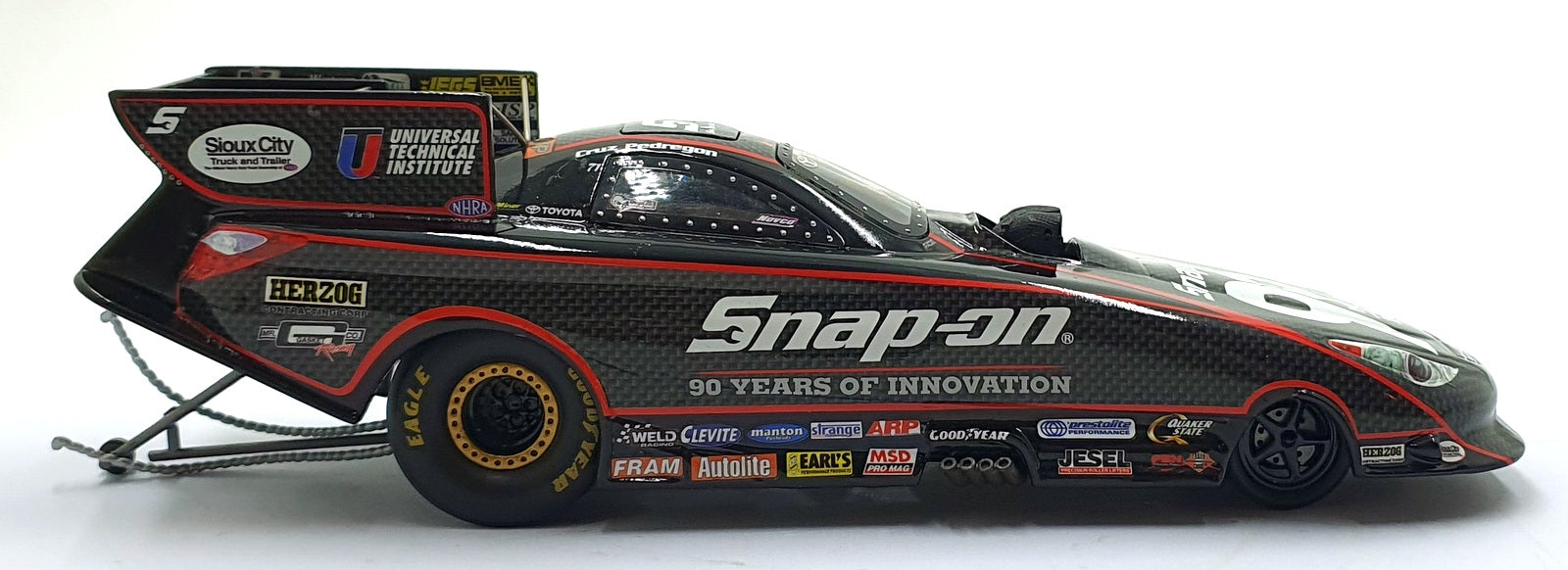 Racing Champions 1/24 Scale CP5001 - Toyota NHRA Funny Car 2010 - Pedregon