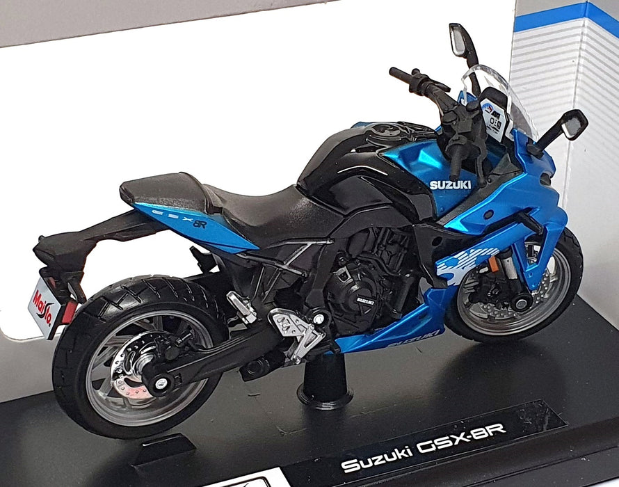 Maisto 1/18 Scale 34007-24906 - Suzuki CSX-8R Motorbike - Met. Blue