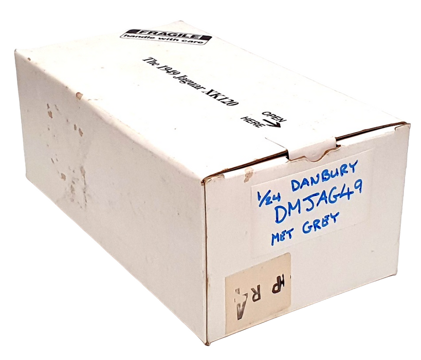 Danbury Mint 1/24 Scale DMJAG49 - 1949 Jaguar XK120 - Met Grey