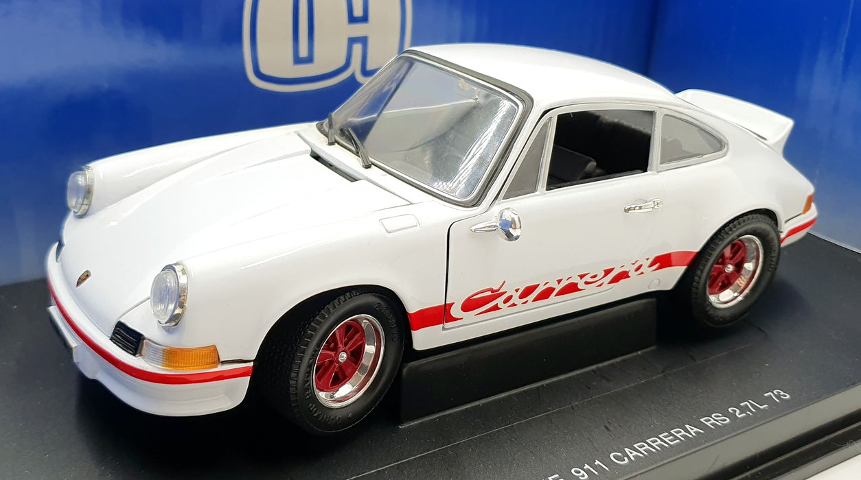 Universal Hobbies 1/18 Scale Diecast 3201 - Porsche 911 RS Carrera 1973 - White