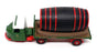 Corgi 1/76 Scale DG148010 - Scammell Scarab Flatbed & Barrel (Bulmers) Green