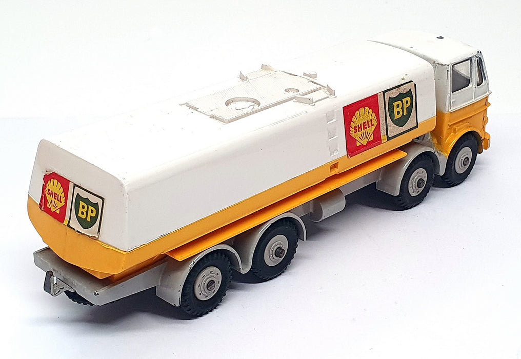 Dinky Supertoys Original Model - 944 Leyland Shell BP Fuel Tanker - White/Yellow