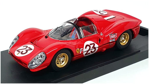 Bang 1/43 Scale 7120 - Ferrari 330 P4S #23 Daytona 1967 - Red