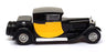 Matchbox Appx 10cm Long Diecast Y-24 - 1928 Bugatti T44 - Black/Yellow