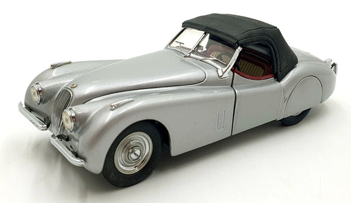 Franklin Mint 1/24 Scale Diecast B11XH26 - 1952 Jaguar XK120 - Silver