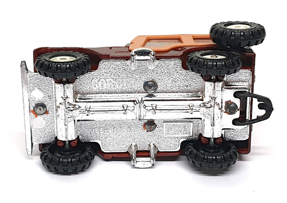 Corgi Appx 10cm Long Original Diecast 441 - Jeep CJ-5 Golden Eagle - Maroon