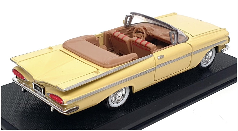 Road Champions 1/43 Scale 68600 - 1959 Chevrolet Impala - Yellow