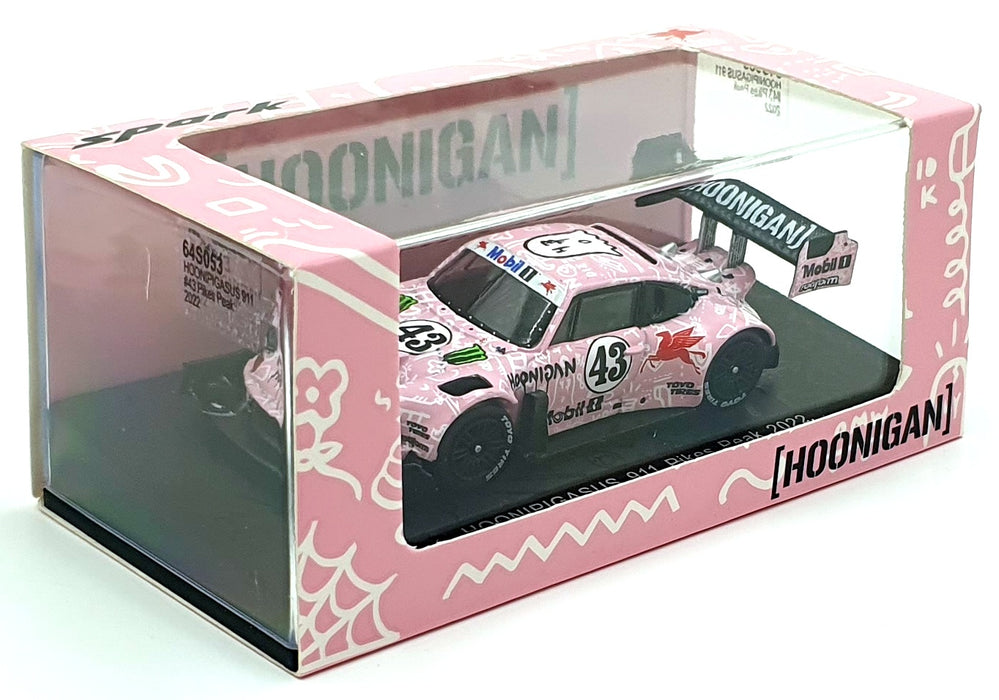 Spark 1/64 Scale 64S053 - Hoonipigasus 911 #43 Pikes Peak 2022