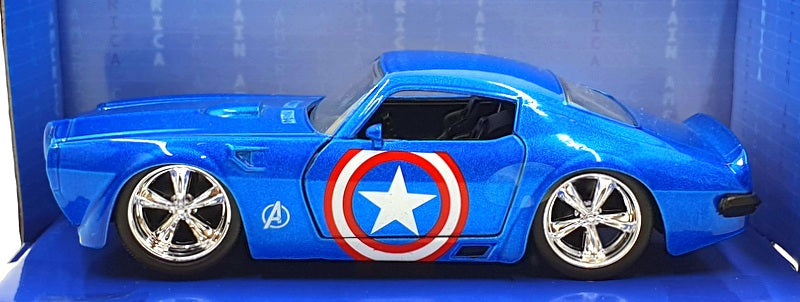Jada 1/32 Scale 24078 - 1972 Pontiac Firebird Marvel Avengers - Captain America