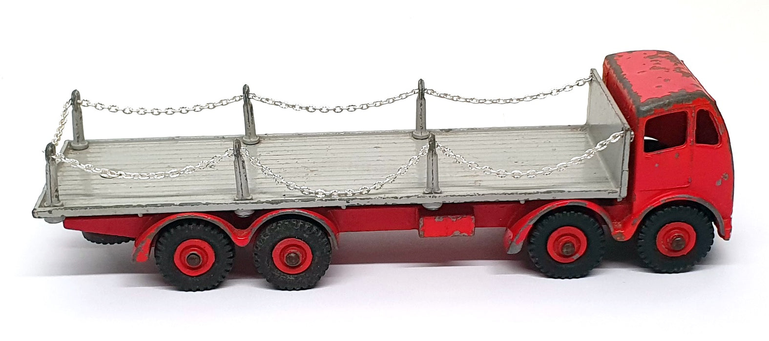 Dinky Supertoys 30526A - Foden Flatbed Lorry With Chains - Red/Grey