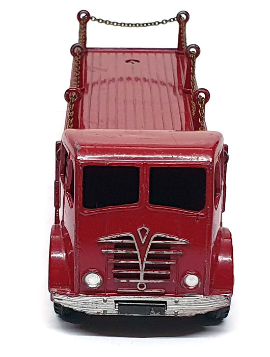 Dinky Supertoys 905 - Foden Flat Truck With Chains - Dark Red