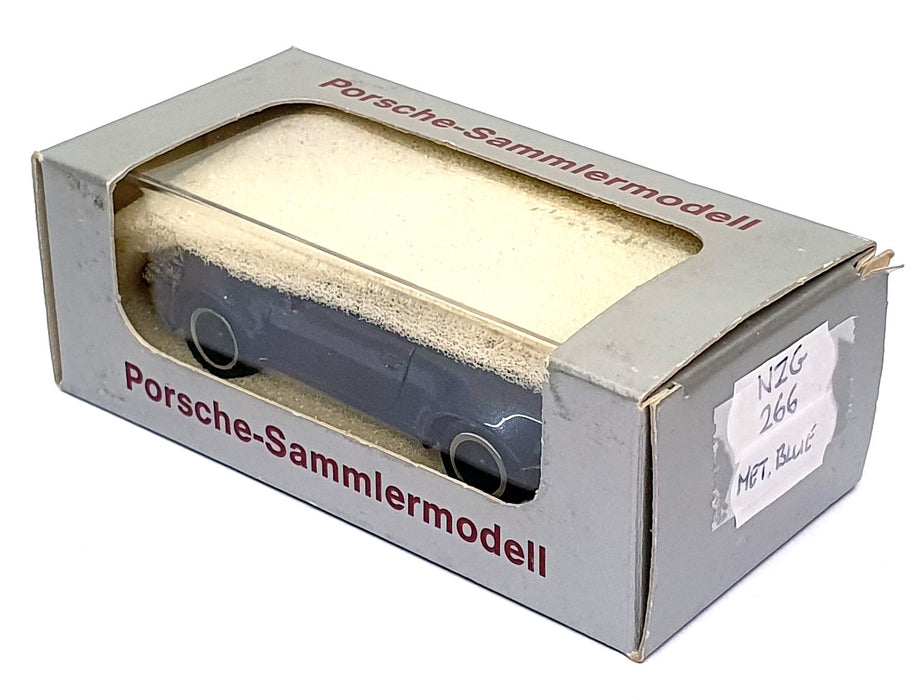 NZG 1/43 Scale Diecast 266 - Porsche 911 Turbo - Met. Blue