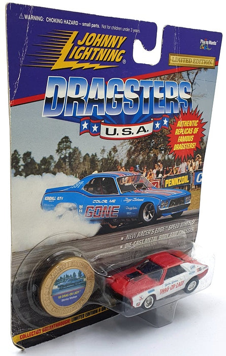 Johnny Lightning 1/64 Scale 320-100 Dragsters USA 1969 Drag-On Lady - S. Shahan