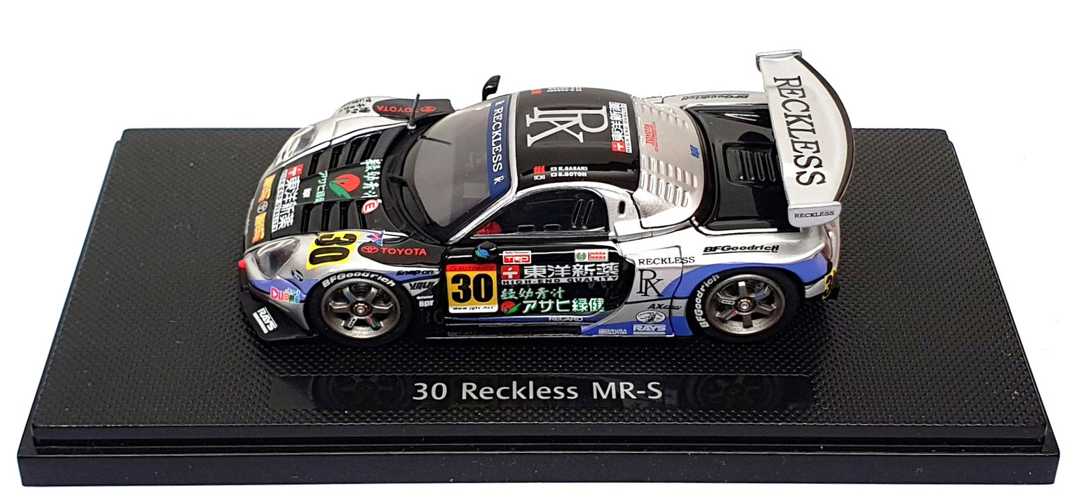 Ebbro 1/43 Scale 604 Toyota MR-S #30 Team Reckless JGTC GT300 2004 Silver/Black
