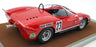 Tecnomodel 1/18 Scale TM18-58B - Abarth 2000 S 1969 Silverstone #23 Swart