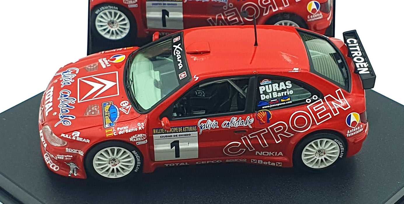 Skid 1/43 Scale SKM99022 - Citroen Xsara Kit Car #1 Spanish Rally Champion 1998