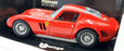 Burago 1/18 Scale Diecast 3011 - 1962 Ferrari 250 GTO - Red