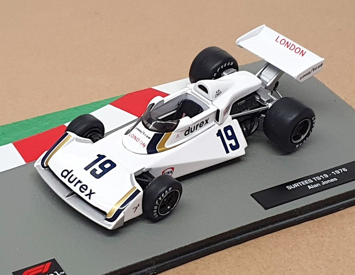 Altaya 1/43 Scale 12525A - F1 1976 Surtees TS18 #19 A. Jones - White