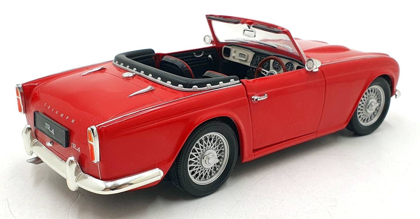 Jadi 1/18 Scale Diecast JM-98092 - Triumph TR4 - Signal Red