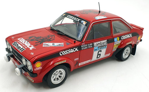 Sunstar 1/18 Scale Diecast 4436 - Ford Escort RS1800 1976 RAC Lombard Rally