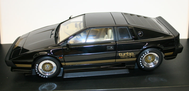 Autoart 1/18 Scale Metal Model Car - 70061 - Lotus Esprit Turbo RHD - Black
