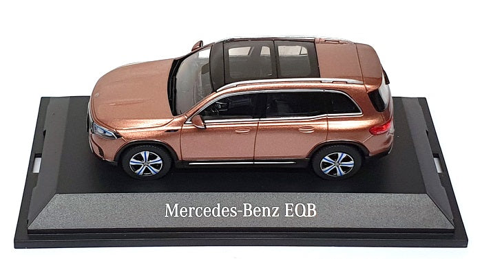 Herpa 1/43 Scale Diecast B6 696 1278 - Mercedes Benz EQB - Rose Gold