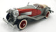 Danbury Mint 1/24 Scale Diecast 13126C - 1935 Duesenberg SSJ - Grey/Red