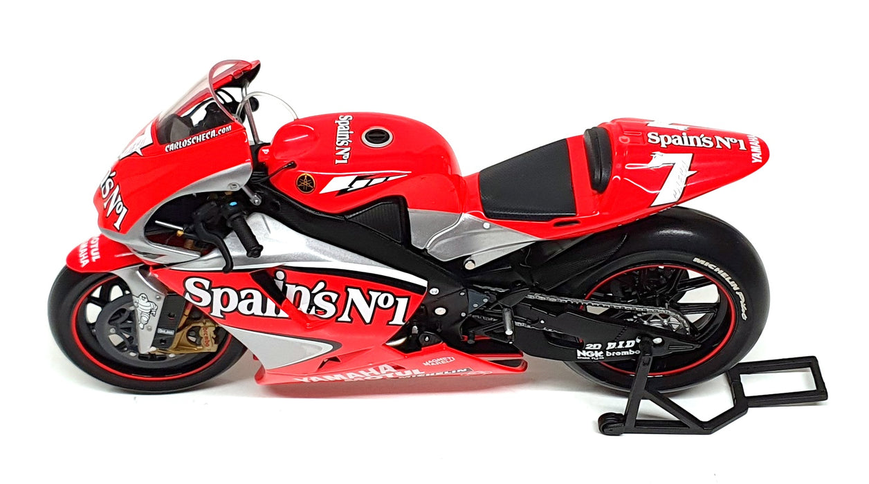 Minichamps 1/12 Scale 122 043007 - Yamaha YZR-M1 #7 C. Checa MotoGP 2004