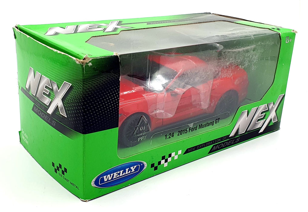 Welly 1/24 Scale 24062W - 2015 Ford Mustang GT - Red