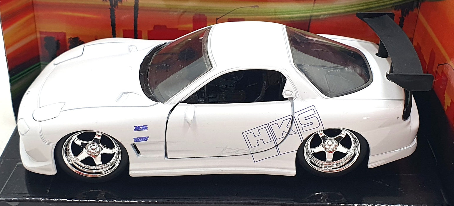 Jada 1/32 Scale 32588 - Fast & Furious 1993 Mazda RX-7 - White