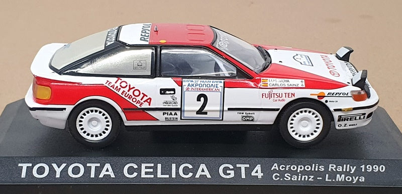 Altaya 1/43 Scale AR902 - Toyota Celica GT4 #2 Acropolis Rally 1990 - White/Red